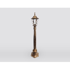 Светильник Ambrella light ST2039 GD/BK/CL золото/черный/прозрачный IP54 E27 max 40W D150*1100