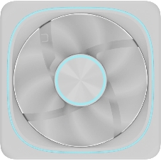 Вентилятор для корпуса Formula Air Fusion 1 WH Reverse ARGb 120х120x28 белый 4-pin 35.97дБ (упак.:1шт) (AIR FUSION 1 WH REVERSE) Ret