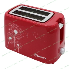 Тостер Sakura SA-7608R 750Вт подогрев красн