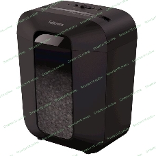 Шредер Fellowes PowerShred LX41 черный (секр.P-4)/перекрестный/8лист./17лтр./скрепки/скобы/пл.карты