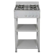 Плита газовая Flama AVG 1402 W белый,щиток, конфорок 4 шт, духовка 50 л, 50 см x 85 см x 58 см