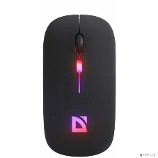 Мышь беспроводная Defender Touch MM-997 черный, 1600 dpi, радиоканал, Bluetooth, USB, кнопки - 4