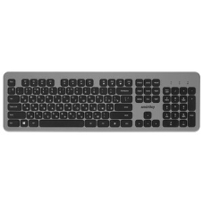 Комплект клавиатура+мышь Smartbuy 233375AG беспроводной, USB, 1600 DPI, серебристый