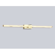 Настенный светодиодный светильник Ambrella light FL6124 GD золото 14W 3000K-6400K 610*45*80