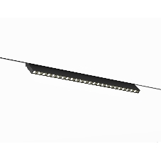 Трековый светильник GL2365 BK черный IP20 20W 3CCT 3000-6400K 48V 400*10*73