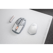 Мышь беспроводная ASUS ROG Strix Impact III белый, 36000 dpi, USB Type-A, радиоканал, Bluetooth, кнопки - 5