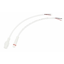Соединительный кабель Rexant (2pin) герметичный (IP67) 2х0.35 мм² белый