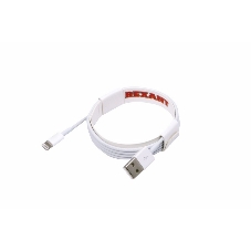 Кабель USB Rexant для iPhone 5/6/7 моделей ОРИГИНАЛ (чип MFI) 1 м белый