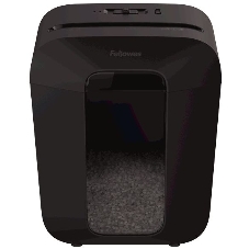 Шредер Fellowes PowerShred LX41 черный (секр.P-4)/перекрестный/8лист./17лтр./скрепки/скобы/пл.карты