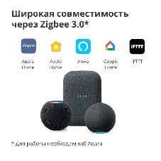 Выключатель умный одноклавишный Aqara Smart Wall Switch H1 (WS-EUK01)