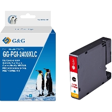 Картридж струйный G&G GG-PGI-2400XLC (PGI-2400XL C) голубой (20.4 мл) для Canon Maxify iB4040/iB4140/МВ5040/MB5140/МВ5340/MB5440 Картридж струйный G&G GG-PGI-2400XLC (PGI-2400XL C) голубой (20.4 мл) для Canon Maxify iB4040/iB4140/МВ5040/MB5140/МВ5340/MB5440