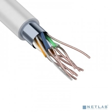 Кабель витая пара Rexant F/UTP, cat.5e, ZH нг(А)-HF, 4PR, 24AWG, внутренний, серый, 305 м