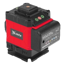 Лазерный уровень м-призм. MTX ML 360-3 Basic SET, 30 м, зеленый луч, акк. Li 3000 мА·ч, сумка