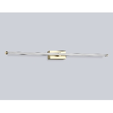 Настенный светодиодный светильник Ambrella light FL6124 GD золото 14W 3000K-6400K 610*45*80