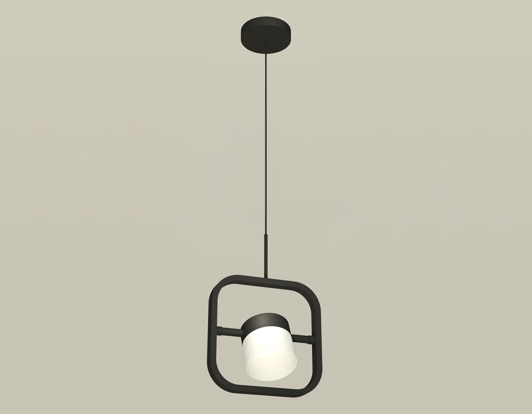 Светильник Ambrella light XB9119155 SBK/FR черный песок/белый матовый GX53 (C9119, N8402)