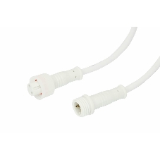 Соединительный кабель Rexant (2pin) герметичный (IP67) 2х0.35 мм² белый