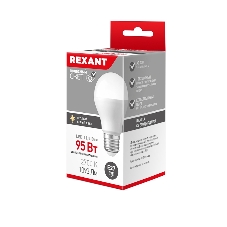Лампа светодиодная Rexant груша A60 11,5 Вт E27 1093 лм 2700 K теплый свет