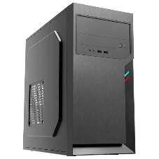 Компьютерный корпус Foxline FL-702, mATX, 1x5.25EXT, 1x3.5EXT, 2x3.5INT, 2xUSB 3.0, HDA, w/o FAN, w/450W ATX PSU, w/1.2m EU pwr cord