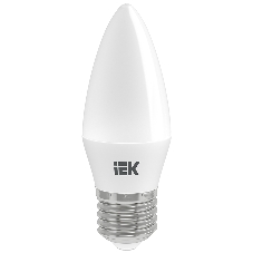 Лампа светодиодная IEK LLE-C35-7-230-40-E27 ECO C35 свеча 7Вт 230В 4000К E27