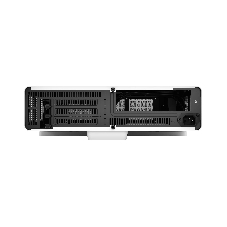 Компьютерный корпус без блока питания Fractal Design Ridge, 2x140mm, 2xUSB-A 3.2 + 1xUSB 3.2 Type-C, SFX PSU Support, mITX White
