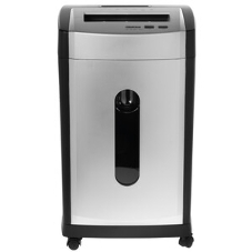 Шредер Office Kit S500 (2х15) белый (секр.P-5)/фрагменты/17лист./50лтр./скрепки/скобы/пл.карты/CD