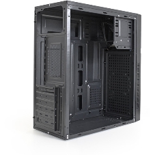 Компьютерный корпус Miditower ExeGate AA-443-AA350 (ATX, AA350 8 см, 2хUSB+HD Audio, черный)