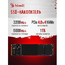 Компьютер Bloody BD-PC RAB84V2 TWR Ryzen 5 7500F (3.7) 32Gb SSD 1Tb RTX 5060TI 8Gb Win 11H 64 2.5xGbitEth 650W черный (RUS) (2142124)