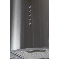 Вытяжка каминная MBS Petunia 135 Island Inox нержавеющая сталь управление: кнопочное (1 мотор)