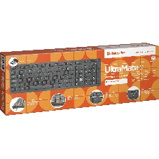 Клавиатура беспроводная Defender ULTRAMATE SM-535 RU USB, радиоканал, черный