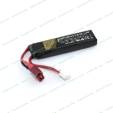 Портативный аккумулятор Li-Pol 7.4v 451865 1800mAh T-plug