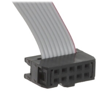 Планка на заднюю панель низкопрофильная Cablexpert CCDB9RECEPTACLE-LP, 1 порт COM/RS-232/DB9-M