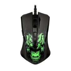 Мышь проводная Qumo Rampage M49 черный, 3200 dpi, USB, кнопки - 6