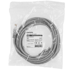 Патч-корд ExeGate EX286372RUS UTP-RJ45-RJ45-5e-0,3M-LSZH-RD, UTP, cat.5e, LSZH, 0.3м, красный