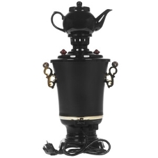 Самовар Centek CT-0093 черный/хохлома