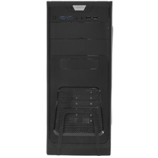 Компьютерный корпус Miditower ExeGate CP-603 Black, ATX, (CP400W, 80мм), 2хUSB+2хUSB 3.0, Audio