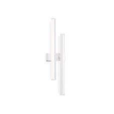 Настенный светодиодный светильник Ambrella light FL6151 WH белый 18W 3000K-6400K 510*120*65
