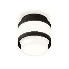 Светильник Ambrella Light XS8432001 SBK/FR черный песок/белый матовый GX53 (C8432, N8401)