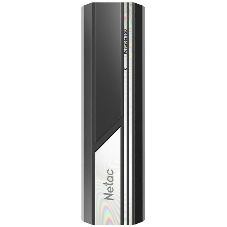 Внешний SSD Netac ZX10, 500 Gb, USB 3.2 Gen 2 Type-C, R/W 1050/1050, черный