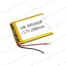 Аккумулятор Li-Pol (батарея) 4*50*60мм 2pin 3.7V/2000mAh