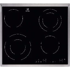 Электрическая варочная панель Electrolux EHF6342XOK Hi-Light, независимая, черный