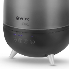 Увлажнитель воздуха Vitek VT-2356 Midnight черный, 15 м², 2 л, ультразвуковой, верхний залив воды