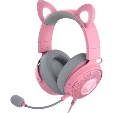 Гарнитура Razer Kraken Kitty V2 Pro розовый, проводная, USB, подсветка