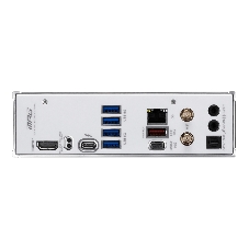 Материнская плата MSI MPG B860I EDGE TI WIFI, LGA 1851, Intel B860, 2xDDR5 (до 128 ГБ), 2xSATA, 2xM.2 (1xPCIe 5.0, 1xPCIe 4.0/SATA), 1xPCIe 5.0 x16, 1xHDMI, 1x5Gb LAN, Wi-Fi 7, Bluetooth 5.4, 1xUSB-C 40Gbps (Thunderbolt 4), 1xUSB-C 10Gbps, 1xUSB-A 10Gbps, 4xUSB-A 5Gbps, 2xUSB-A 2.0, 3x3.5 мм + S/PDIF оптический, 7.1, белый/серебристый, Mini-ITX