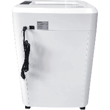 Шредер Office Kit S243N 3,9х38 белый (секр.P-4) фрагменты 35лист. 35лтр. скрепки скобы пл.карты CD