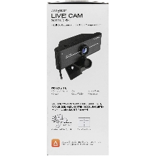 Веб-камера Creative Live! Cam 4K 3840x2160, 30 кадр/с, USB Type-A, микрофон, шторка приватности, универсальное крепление