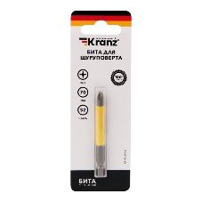 Бита для шуруповерта Kranz PH2х70 мм