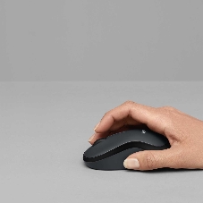 Мышь беспроводная Logitech M220 SILENT черный/серый, 1000 dpi, радиоканал, USB, кнопки - 3