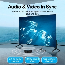 Кабель Vention HDMI High speed v2.0 with Ethernet 19M/19M - 8м