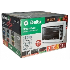 Мини-печь Delta D-0123 коречневый
