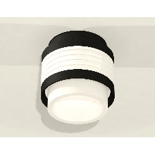 Светильник Ambrella Light XS8432001 SBK/FR черный песок/белый матовый GX53 (C8432, N8401)